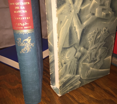 Classic Book Shop The - Royal Oak, MI. A great edition of Don Quixote de la Mancha in it's original slip-case. I got this at his shop for HALF of what I saw is for elsewhere.