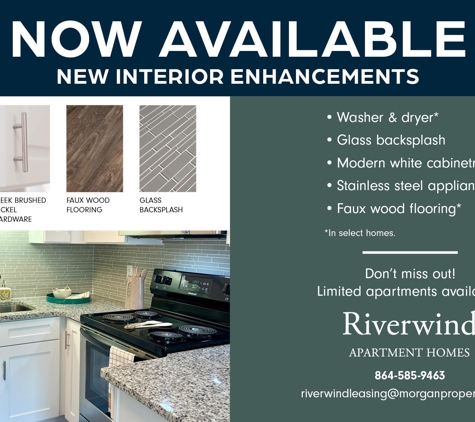 Riverwind Apartment Homes - Spartanburg, SC