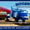 Roger's Mobile Home Transport gallery