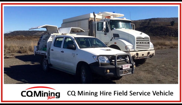 CQ Mining Hire - Moranbah, QLD. CQ Mining Hire Field Service Vehicle