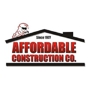 Affordable Construction Co.