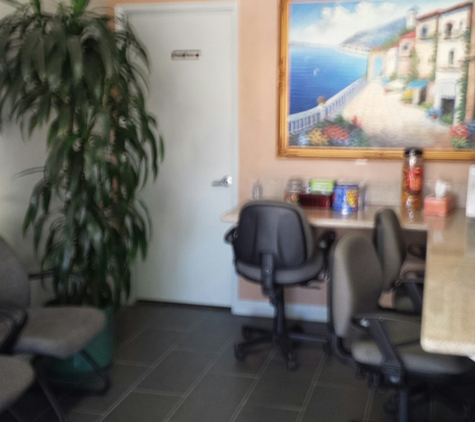 Cenco Auto Body Inc - Arcadia, CA. Inside waiting area