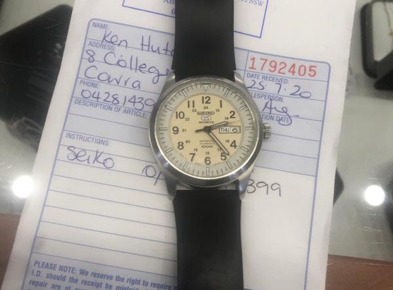 Watch doctor pty ltd - Bathurst, NSW. Older Seiko 5 and bill