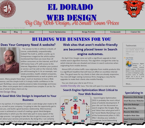 El Dorado Web Design - Fort Smith, AR