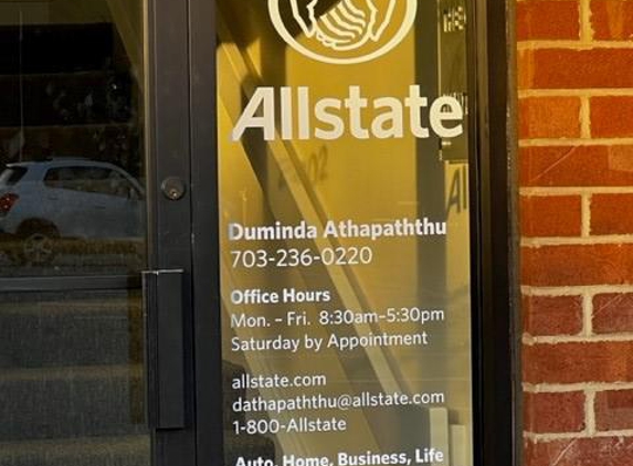 Duminda Athapaththu: Allstate Insurance - Oakton, VA