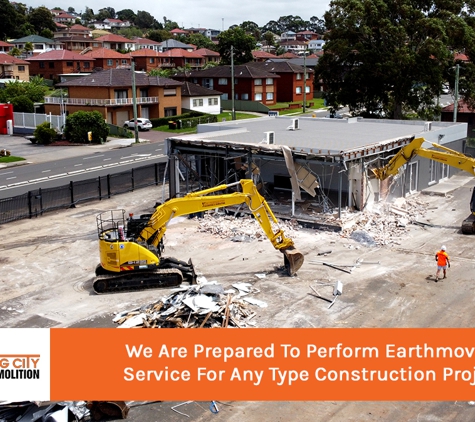 Wollongong City Excavation & Demolition (WCED) - Unanderra, NSW. We Are Prepared To Perform Earthmoving Service For Any Type Construction Project