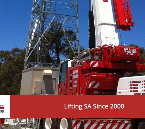 AGL & Son Crane Hire - Morgan, SA. Lifting SA Since 2000