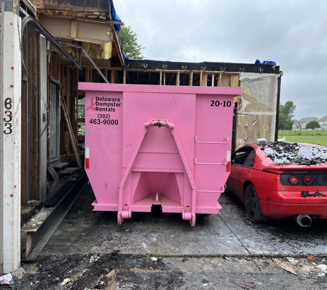 Delaware Dumpster Rentals - Middletown, DE. House fire dumpster rental