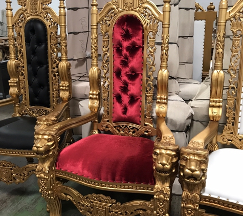 Royal Furnishings - Chicago, IL. King chairs