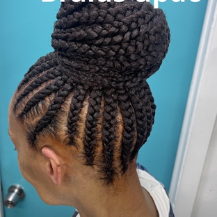 DianeFabulous - New York, NY. Updo braids.