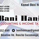 Bani Hani, Accounting and Income tax - Bookkeeping