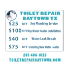 Toilet Repair Baytown TX