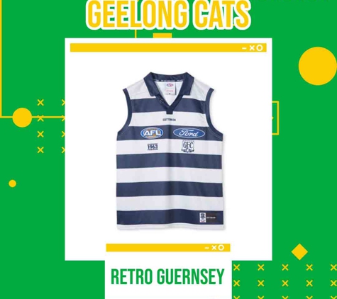 Jerseys Megastore - Fyshwick, ACT. Geelong Cats Retro Jersey