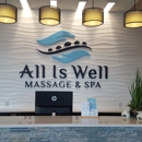 All Is Well Massage & Spa - Massage Services