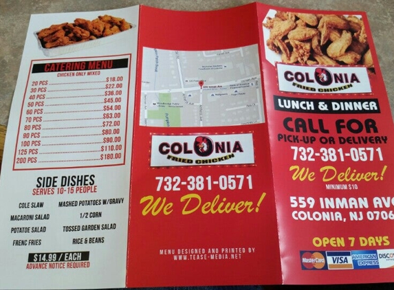 Colonia Fried Chicken - Colonia, NJ