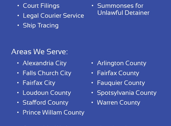 Patriot Process Service - Fairfax, VA
