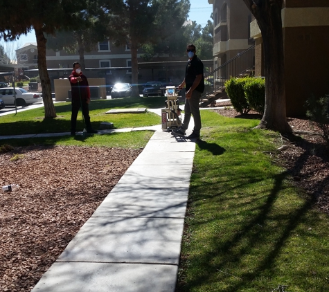 Family Property Management - Las Vegas, NV. Maintenance being loud as hell when residents are trying to sleep.