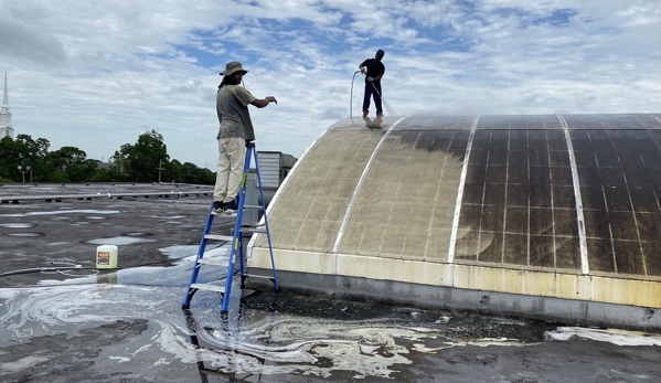 Clean America Commercial Pressure Washing - Baton Rouge, LA. We clean skylights too!