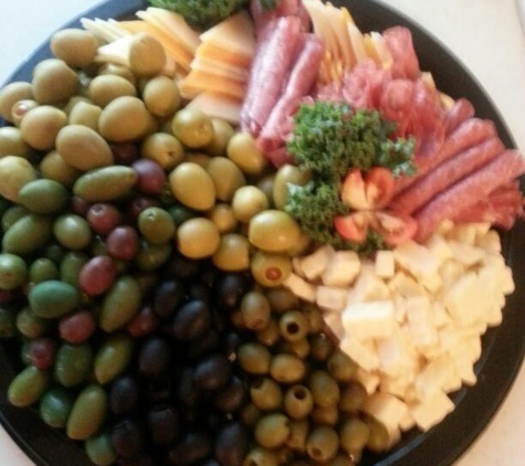 Culinary Delight Catering - Los Angeles, CA. Cheese, Olives and Salami platter, we offer the BEST platters in LA