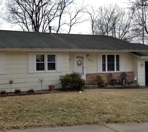 Centennial Home Improvement LLC - Bettendorf, IA. Before Picture. We had the opportunity to install a new CertainTeed Landmark Pro Architectural Roof, Mastic Vinyl Siding, & Seamless Gutters