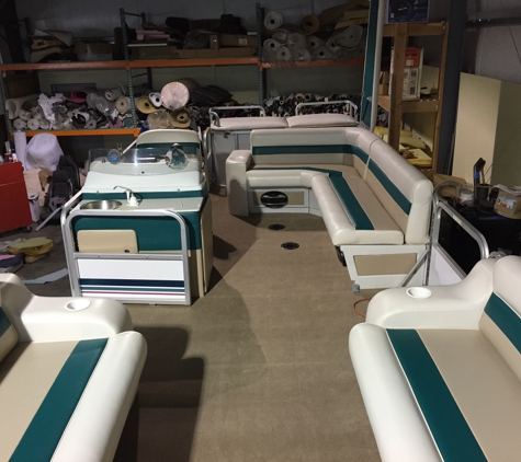 Stitch Craft - Redmond, OR. Pontoon Boat Seats Interior