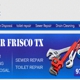 Plumber Frisco TX