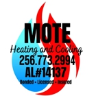 Mote Heating and Cooling