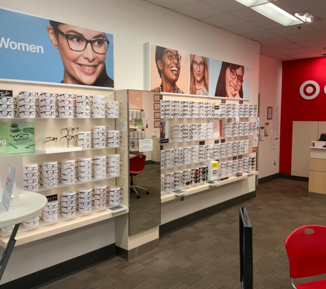 Dr. Karen Sun Aleta inside Target Optical - Chino, CA