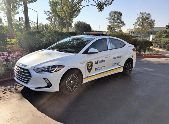 AF Patrol Inc - Rancho Santa Margarita, CA. Exterior of one of our Patrol Vehicles