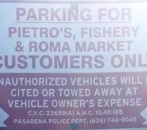 Roma Italian Deli and Grocery - Pasadena, CA