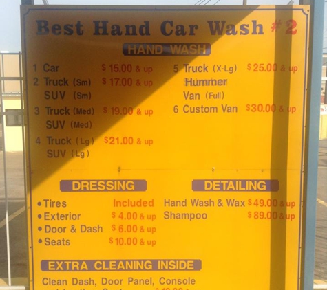 Best Hand Car Wash 2 - Houston, TX