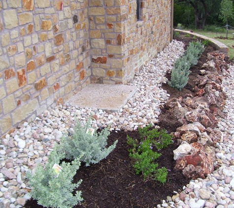 Blue Water Nursery - Kingsland, TX. Landscaping Job #3