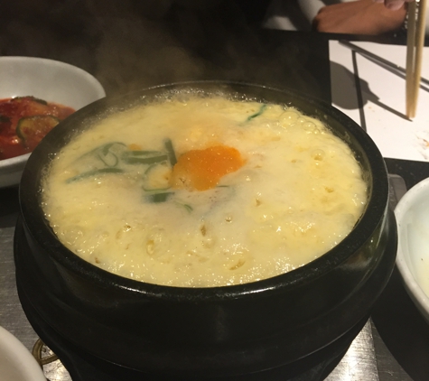 Park's BBQ - Los Angeles, CA. Free steamed egg