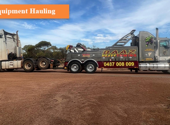 Baaz Heavy Towing WA - High Wycombe, WA. Equipment Hauling