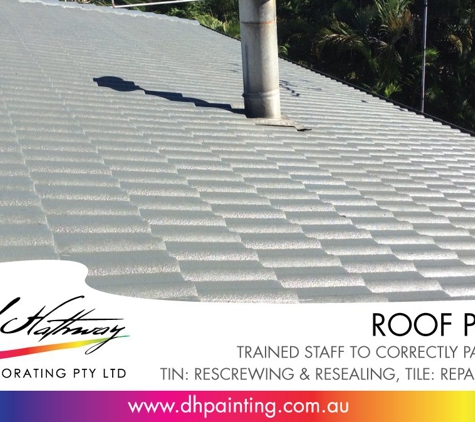 Darryl Hathway Painting and Decorating - Hawthorne, QLD. Roof Painting