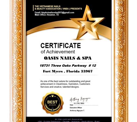 Oasis Nails & Spa - Fort Myers, FL