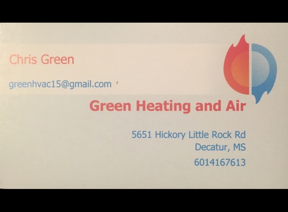 Green heating and air - Decatur, MS