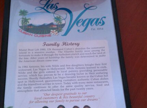 Las Vegas Cuban Cuisine - Hollywood, FL