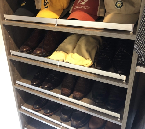 Conquering Clutter, Inc. - Lake Elsinore, CA. Custom Shoe Storage