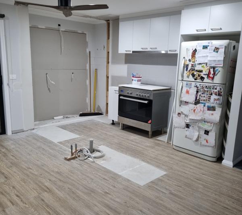 Matthews Joinery & Kitchen Centre - Alfredton, VIC. The during. So tidy every trade...