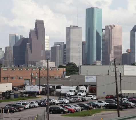 Martin Preferred Foods - Houston, TX. Beautiful view of Houston from Martin Preferred Foods Distribution Center.