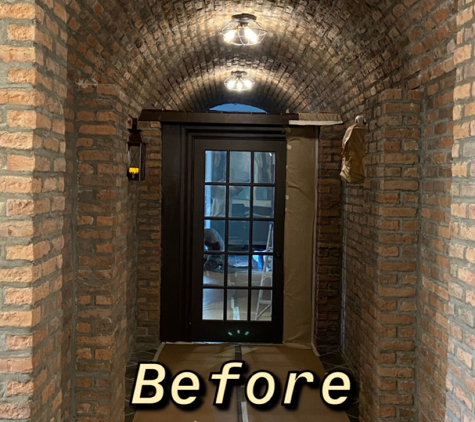 Graciano & Isabel Contractors, LLC - Houston, TX. Original Brick Walls