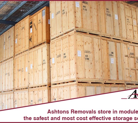 Ashtons Removals - Molendinar, QLD. Ashtons Removals store in modules - the safest and most cost effective storage solution today.