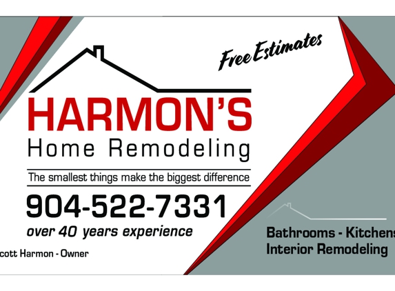 Harmon's Home Remodeling - Saint Johns, FL