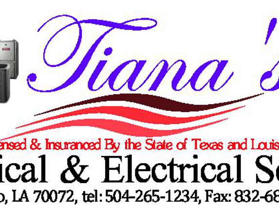 Tiana's mechanical & electrical services - Marrero, LA