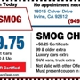 US Smog Test Only