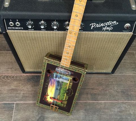 Heritage Jewelry and Loan - Sugar Land, TX. Homemade guitar and vintage fender amp