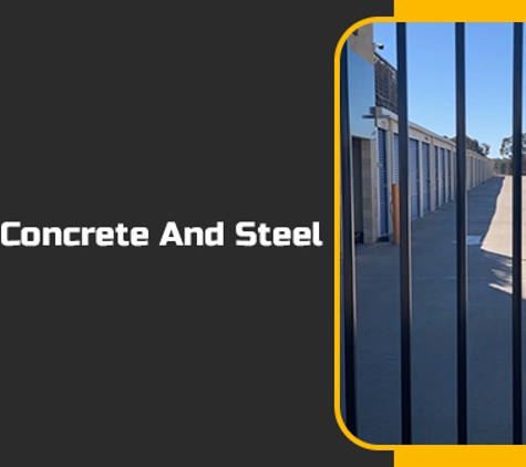 Seventh Street Self Storage - Mildura, VIC. Concrete And Steel