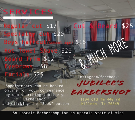 Jubilee's Barbershop - Killeen, TX