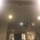 Plant Food and Wine